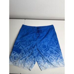 Joe Boxer Swimming Trunks Shorts Blue Size 36